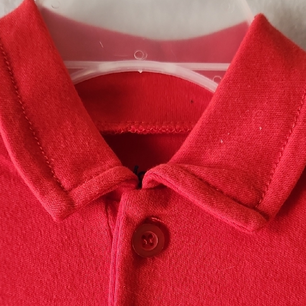 Kidgets Vibrant Dino-mite Red Baby Onesie - Picture 5 of 6